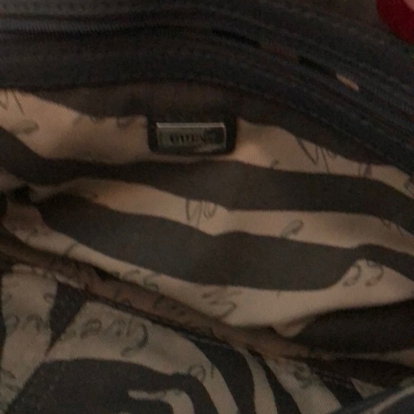 ✨FINAL SALE✨ Guess Leather Blue Studded Clutch - Picture 13 of 15